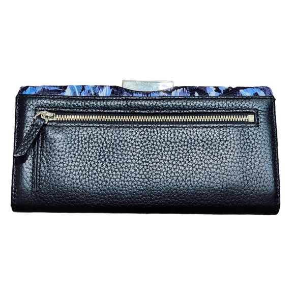 Ted Baker Blue Large Bobble Wallet - Picture 2 of 9